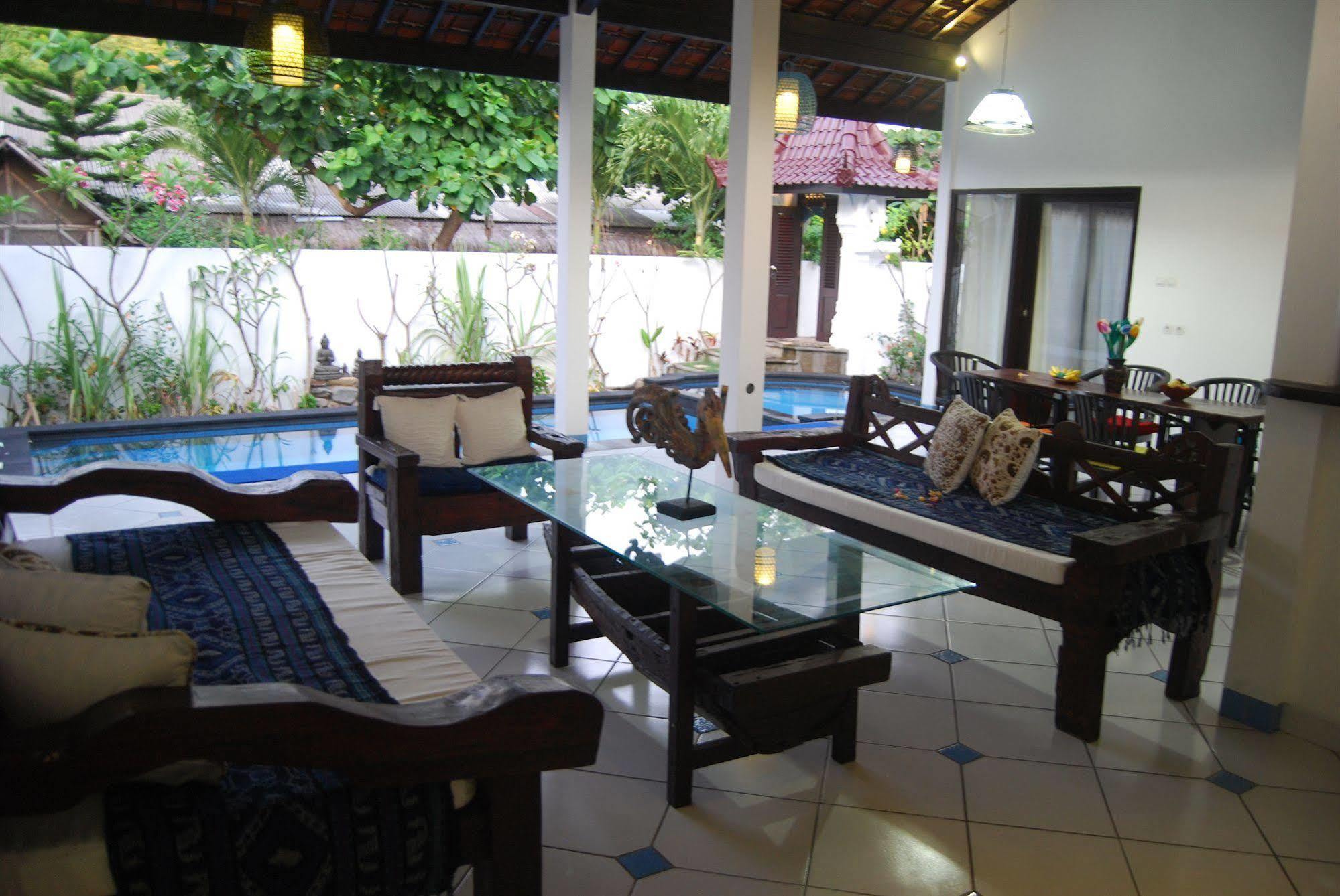 Ambary House Gili Trawangan- 2 Bedroom Private Villa, Pool Ngoại thất bức ảnh