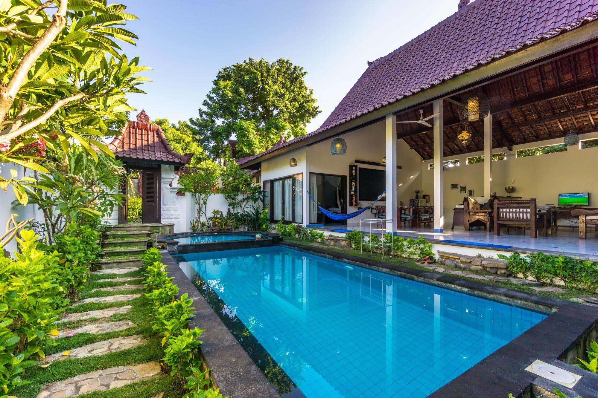 Ambary House Gili Trawangan- 2 Bedroom Private Villa, Pool Ngoại thất bức ảnh